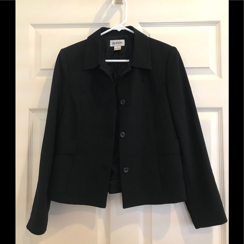 Alfani Lined Black blazer - Picture 5 of 9